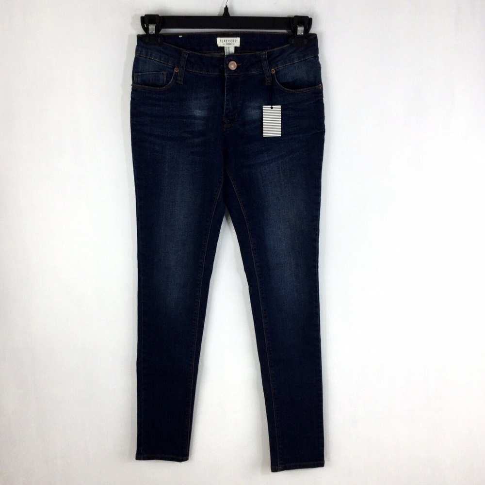 Forever 21 Skinny Jeans Dark Wash Size 26